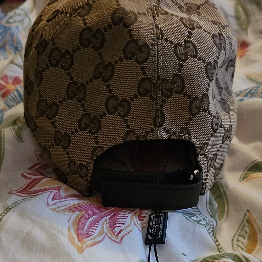 Brown Gucci Patterned Cap - image 3